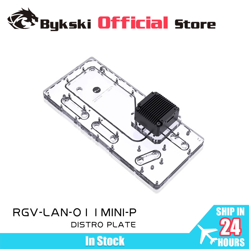Distro Plate Ddc Pump Combo - Bykski RGV-LAN-O11MINI-P sistema de refrigeração água