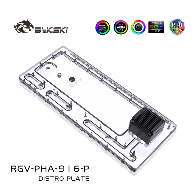 Bykski RGV-PHA-916-P Placa de  - Distro Plate Ddc Pump Combo avaliação e preço