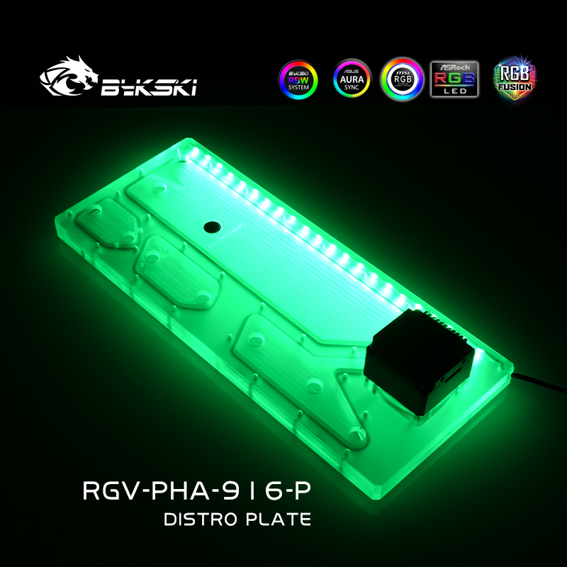 Bykski RGV-PHA-916-P Placa de  - Distro Plate Ddc Pump Combo avaliação e preço