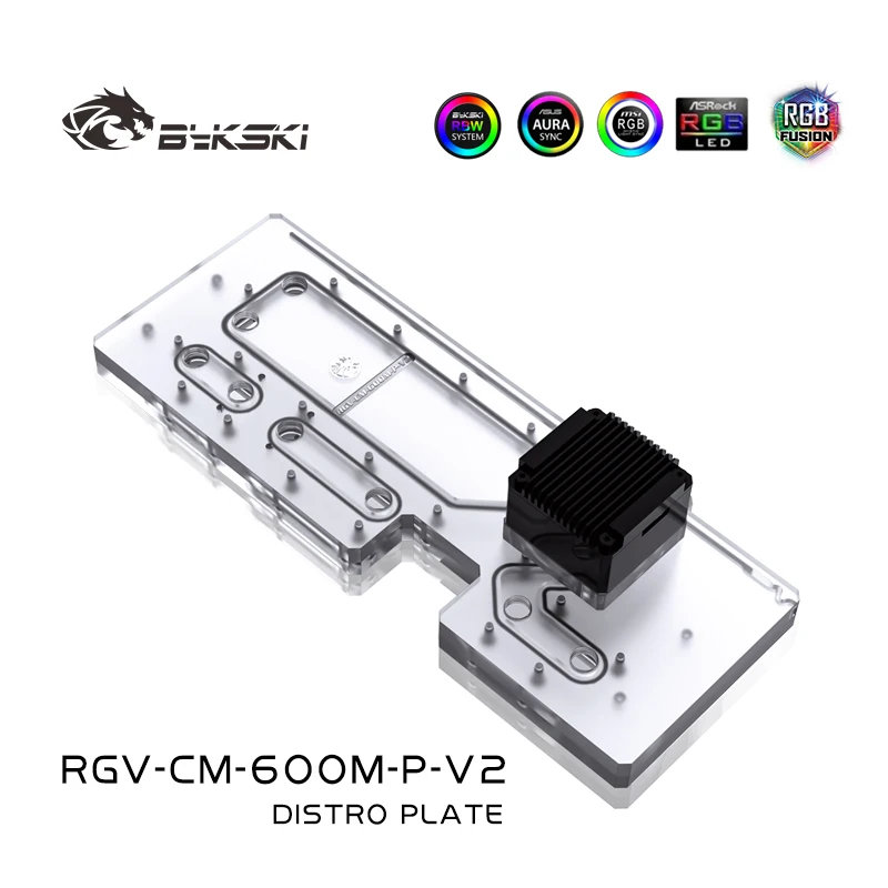 Tanque acrílico BYKSKI para us - Distro Plate Ddc Pump Combo avaliação e preço