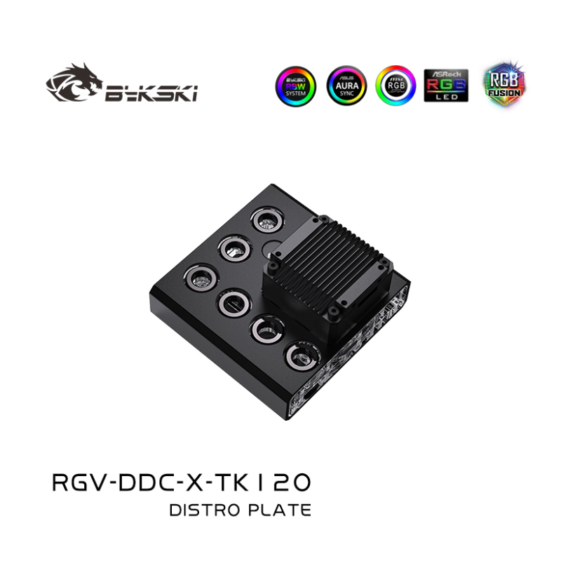 Bykski RGV-DDC-X-TK120/240 / P - Distro Plate Ddc Pump Combo avaliação e preço